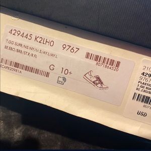 Gucci shoes size 11 worn twice